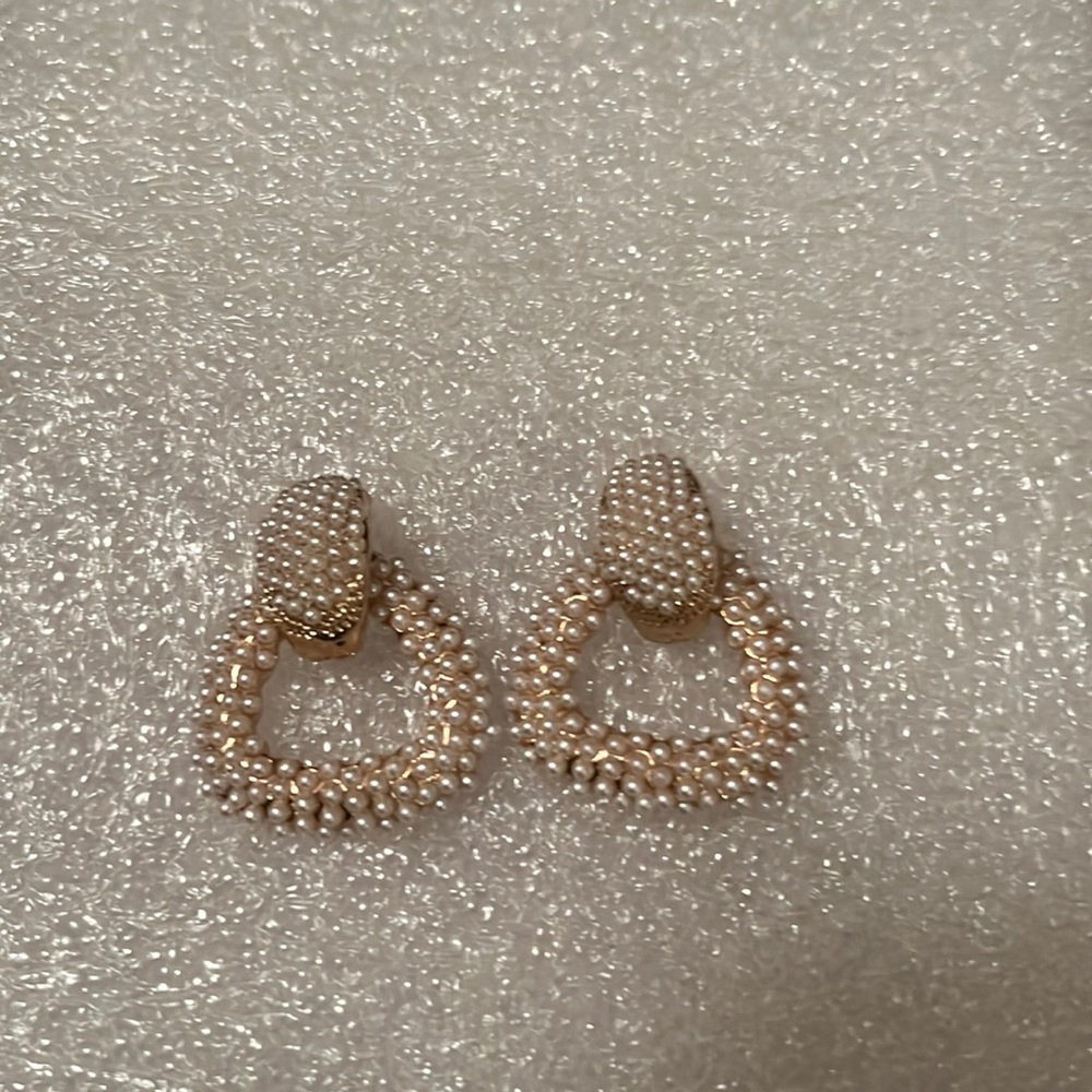 Pearl Dangle Drop Earrings